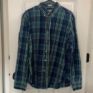 Men’s JCrew Plaid Dress Shirt